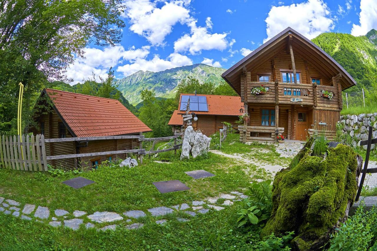 Kamp Koren Kobarid Bagian luar foto