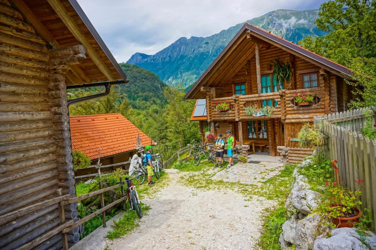 Kamp Koren Kobarid Bagian luar foto
