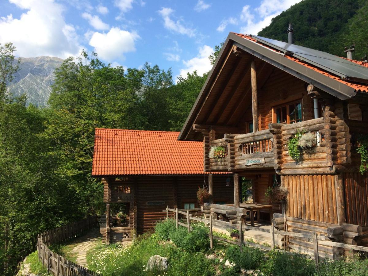 Kamp Koren Kobarid Bagian luar foto